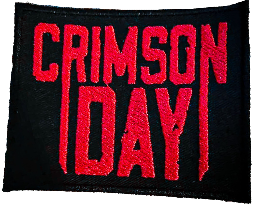 Crimson Day Logo Patch